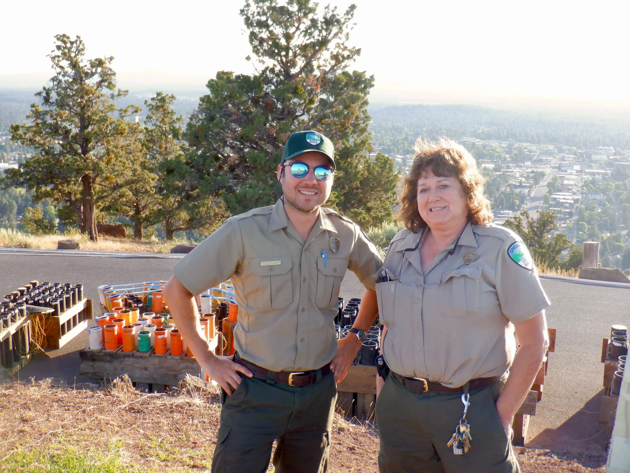 Trevor Christianson in a ranger uniform
